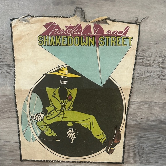 Grateful Dead Other - Grateful Dead Shakedown Street back patch circa 1970